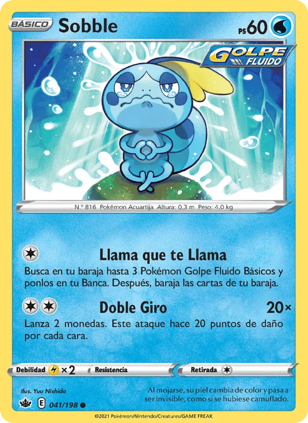 Sobble · Reinado Escalofriante 41/198