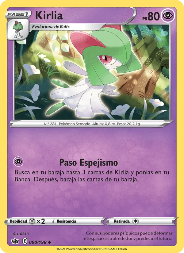 Kirlia · Reinado Escalofriante 60/198