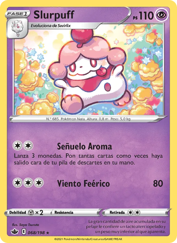 Slurpuff · Reinado Escalofriante 68/198