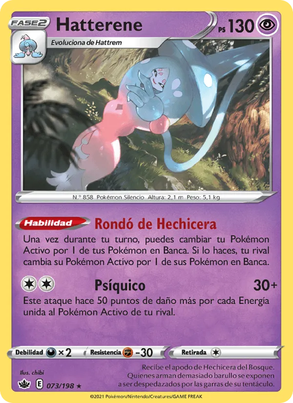 Hatterene · Reinado Escalofriante 73/198