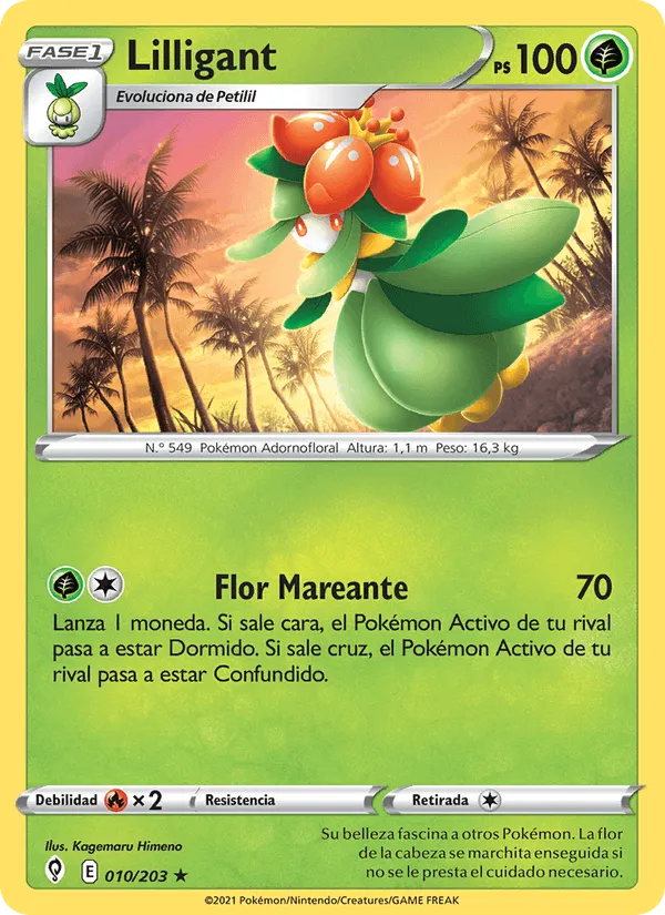 Lilligant · Cielos Evolutivos 10/203