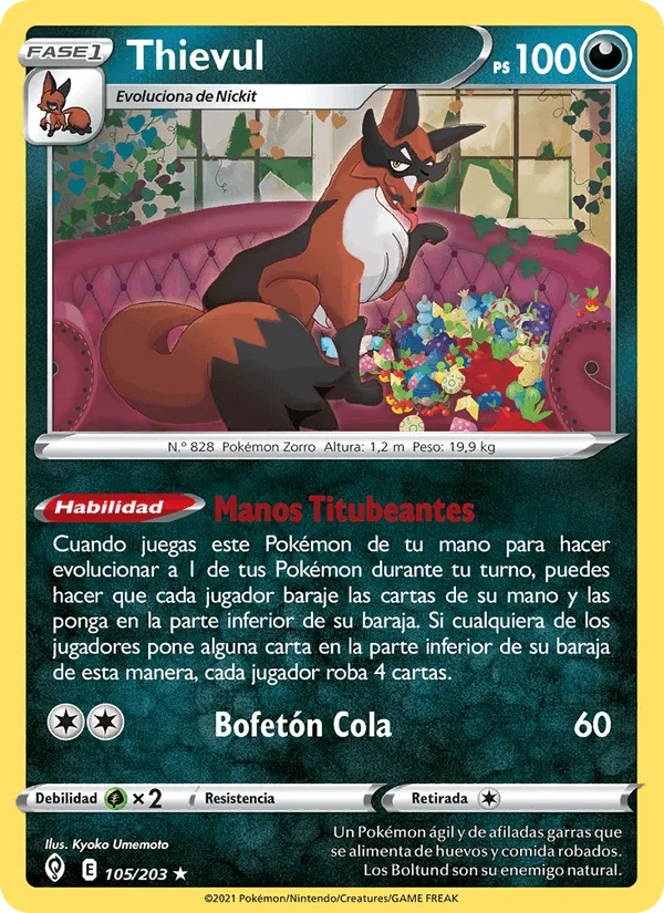 Thievul · Cielos Evolutivos 105/203