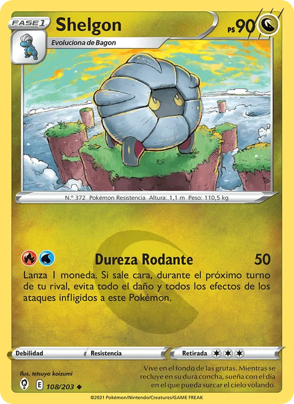 Shelgon · Cielos Evolutivos 108/203