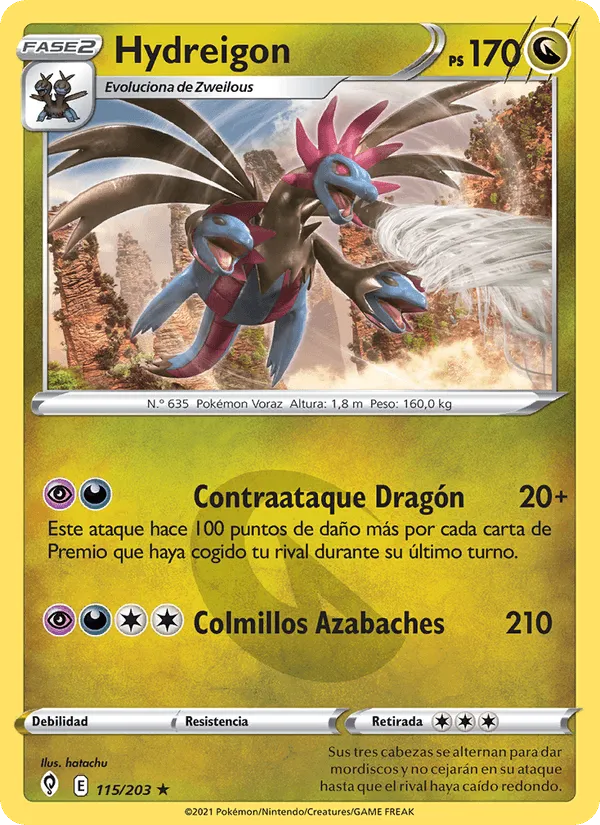 Hydreigon · Cielos Evolutivos 115/203