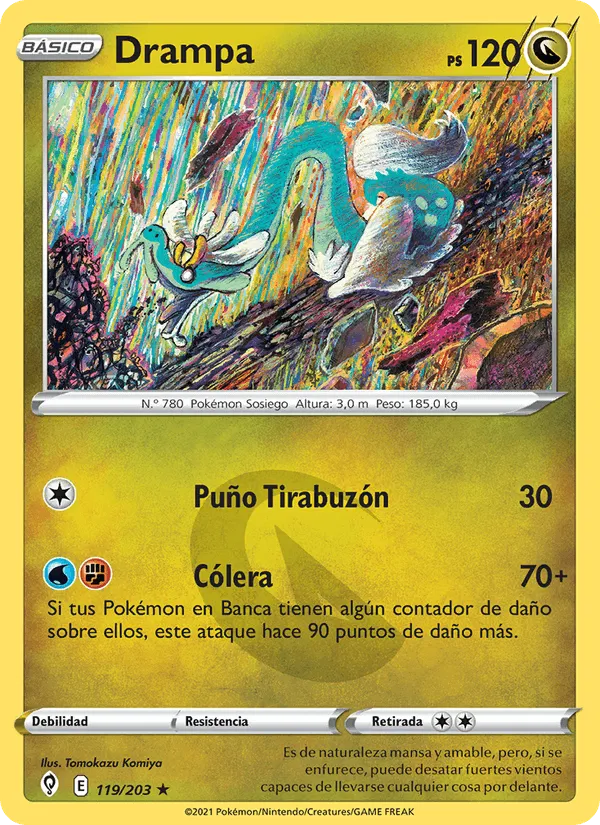 Drampa · Cielos Evolutivos 119/203