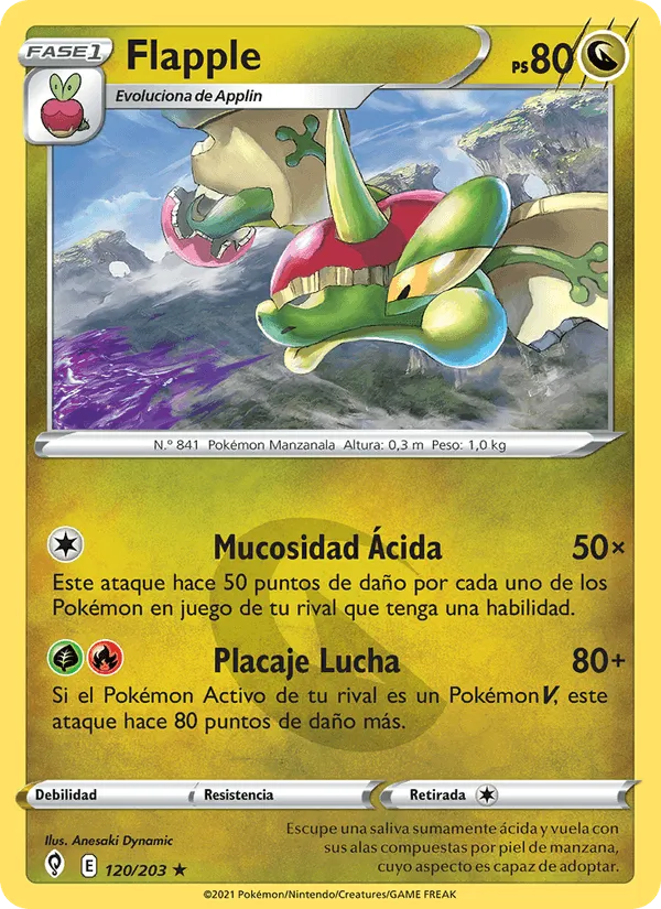 Flapple · Cielos Evolutivos 120/203
