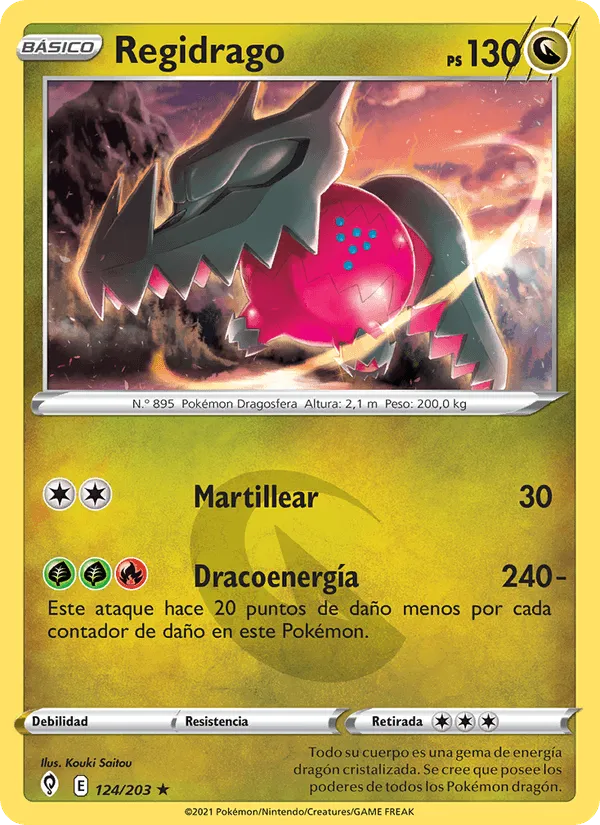 Regidrago · Cielos Evolutivos 124/203