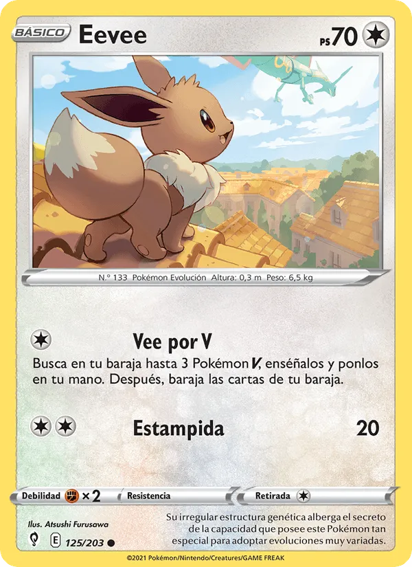 Eevee · Cielos Evolutivos 125/203