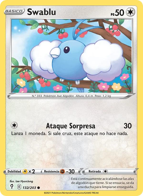 Swablu · Cielos Evolutivos 132/203