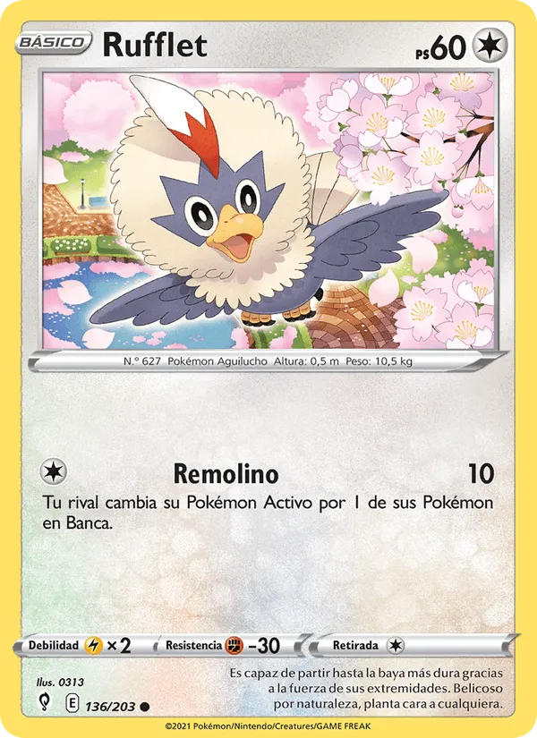 Rufflet · Cielos Evolutivos 136/203