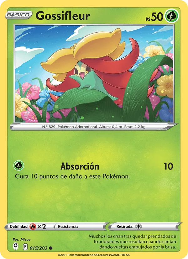 Gossifleur · Cielos Evolutivos 15/203