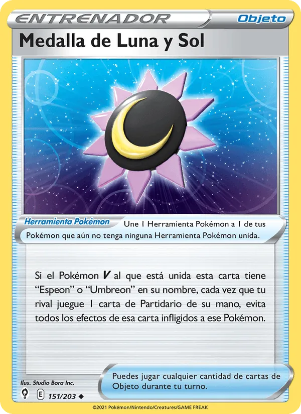 Medalla de Luna y Sol · Cielos Evolutivos 151/203