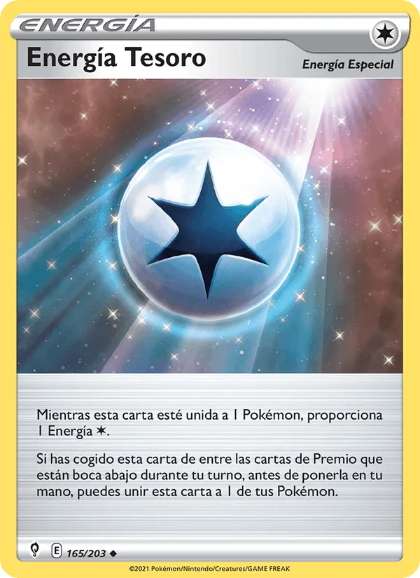 Energía Tesoro · Cielos Evolutivos 165/203