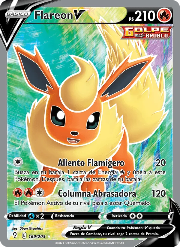 Flareon V · Cielos Evolutivos 169/203