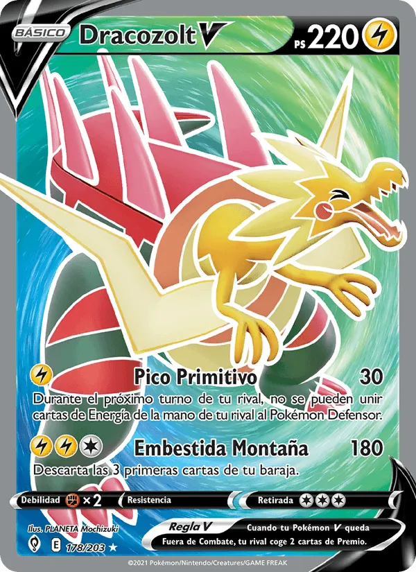 Dracozolt V · Cielos Evolutivos 178/203