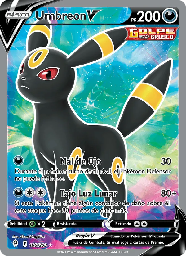 Umbreon V · Cielos Evolutivos 188/203