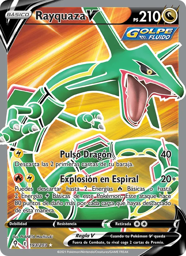 Rayquaza V · Cielos Evolutivos 193/203