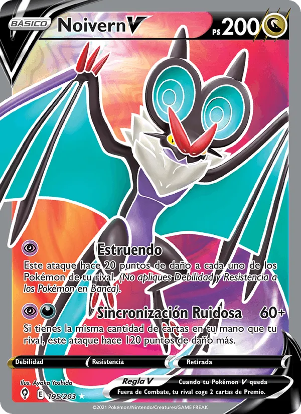 Noivern V · Cielos Evolutivos 195/203
