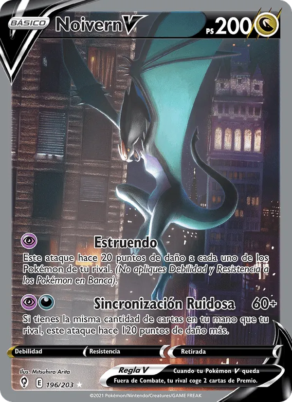 Noivern V · Cielos Evolutivos 196/203