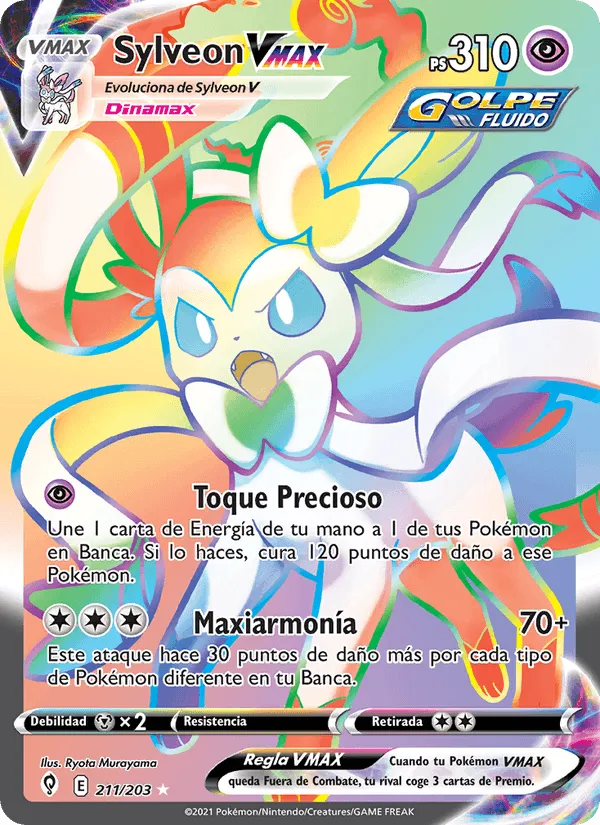 Sylveon VMAX · Cielos Evolutivos 211/203