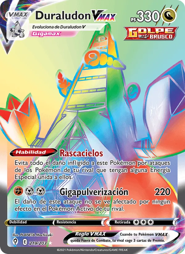 Duraludon VMAX · Cielos Evolutivos 219/203