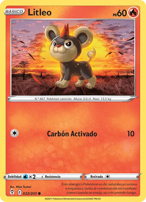 Litleo · Cielos Evolutivos 22/203