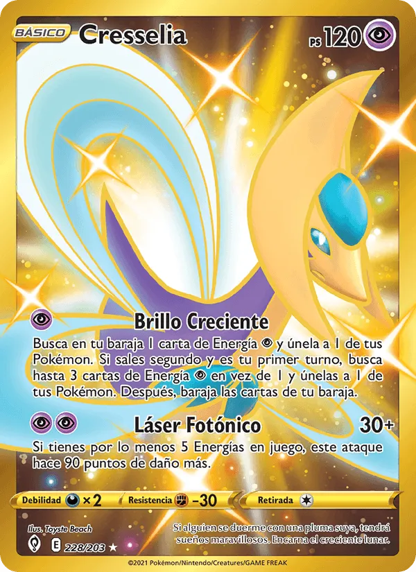 Cresselia · Cielos Evolutivos 228/203