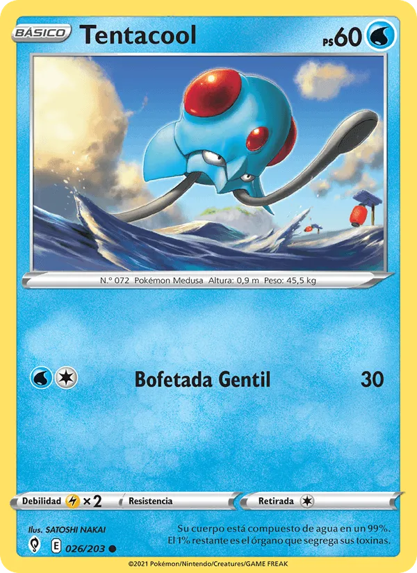 Tentacool · Cielos Evolutivos 26/203