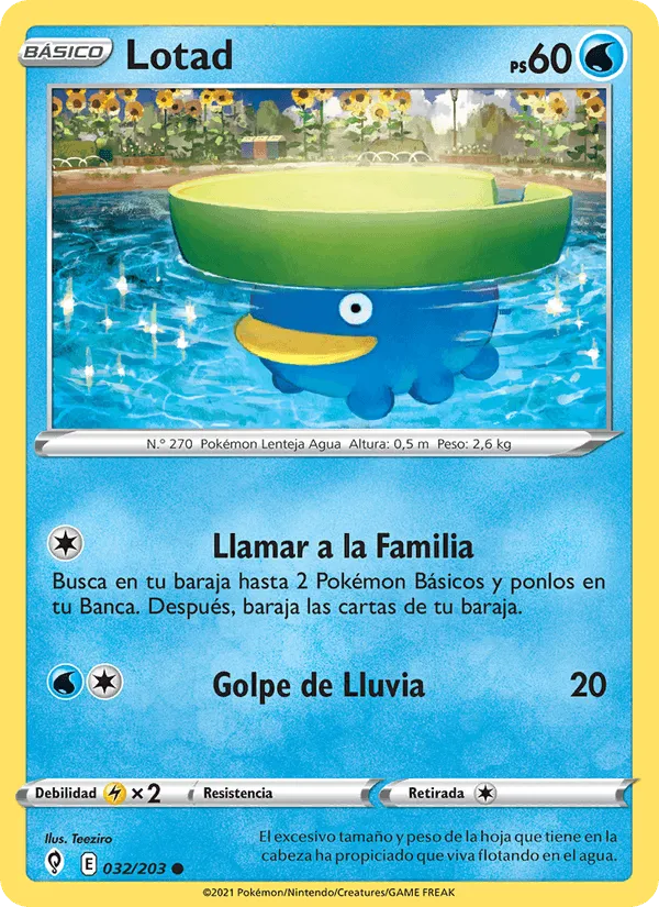 Lotad · Cielos Evolutivos 32/203
