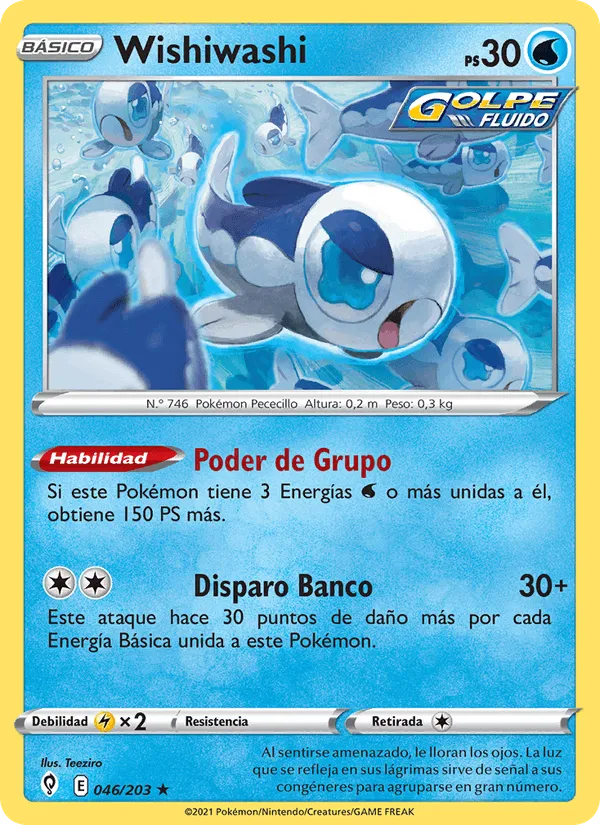 Wishiwashi · Cielos Evolutivos 46/203