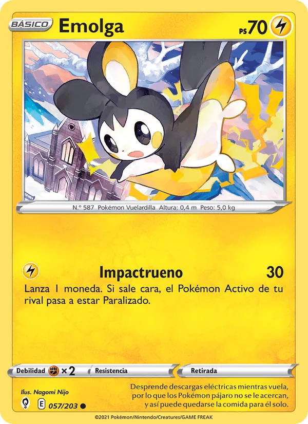 Emolga · Cielos Evolutivos 57/203