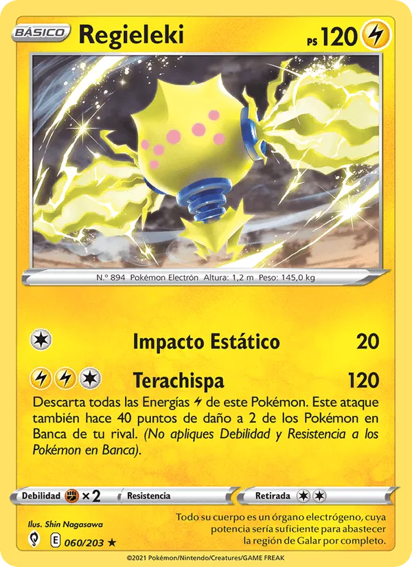 Regieleki · Cielos Evolutivos 60/203