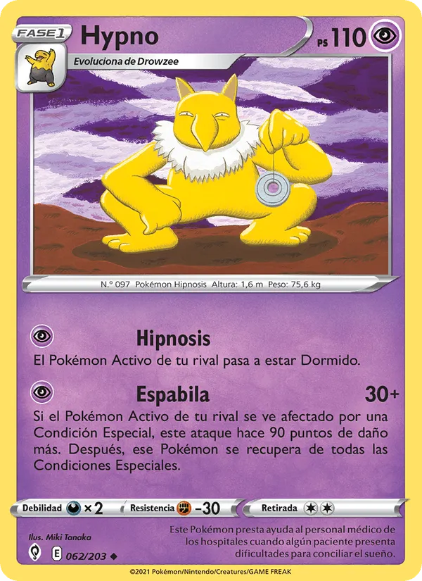 Hypno · Cielos Evolutivos 62/203
