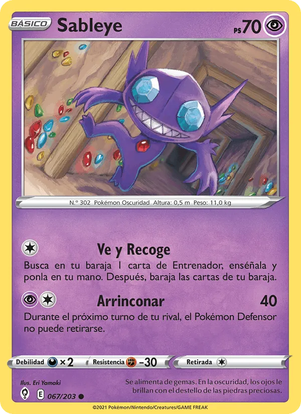 Sableye · Cielos Evolutivos 67/203