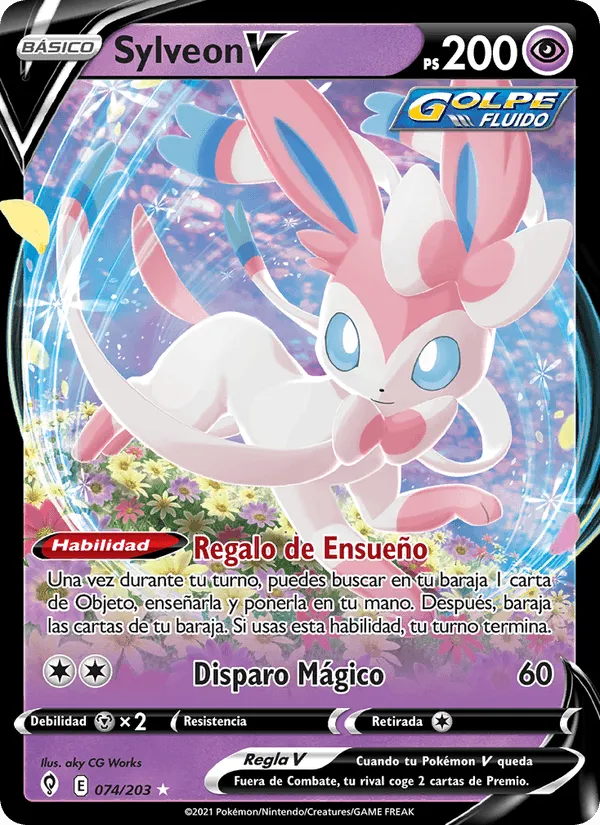 Sylveon V · Cielos Evolutivos 74/203