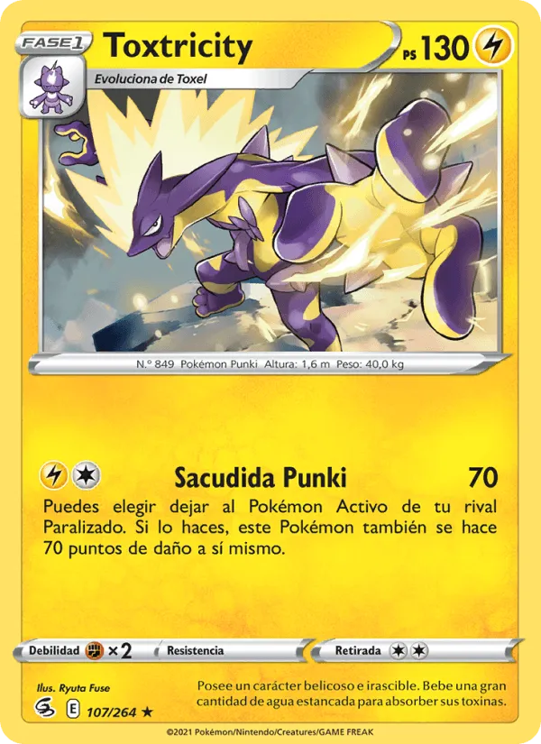 Toxtricity · Golpe Fusión 107/264