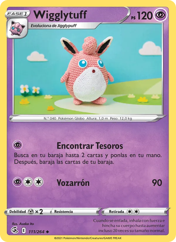 Wigglytuff · Golpe Fusión 111/264