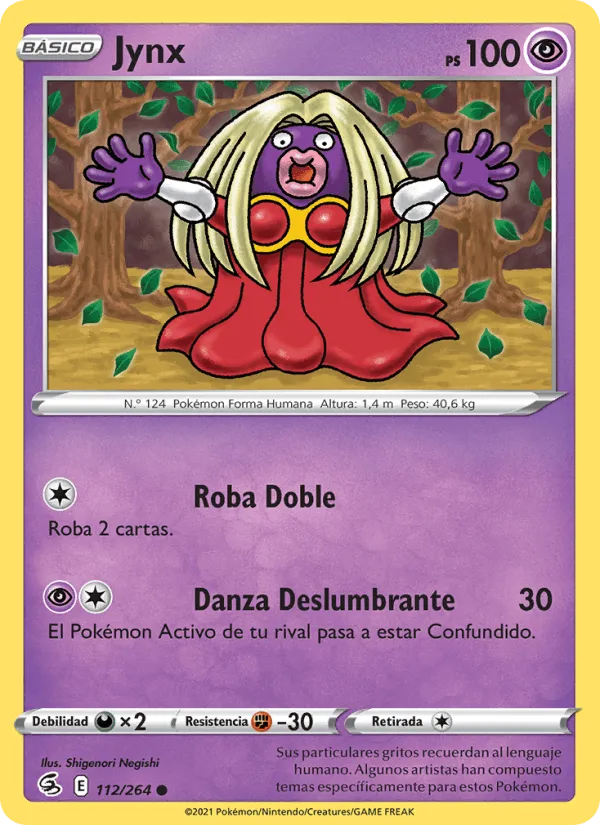 Jynx · Golpe Fusión 112/264