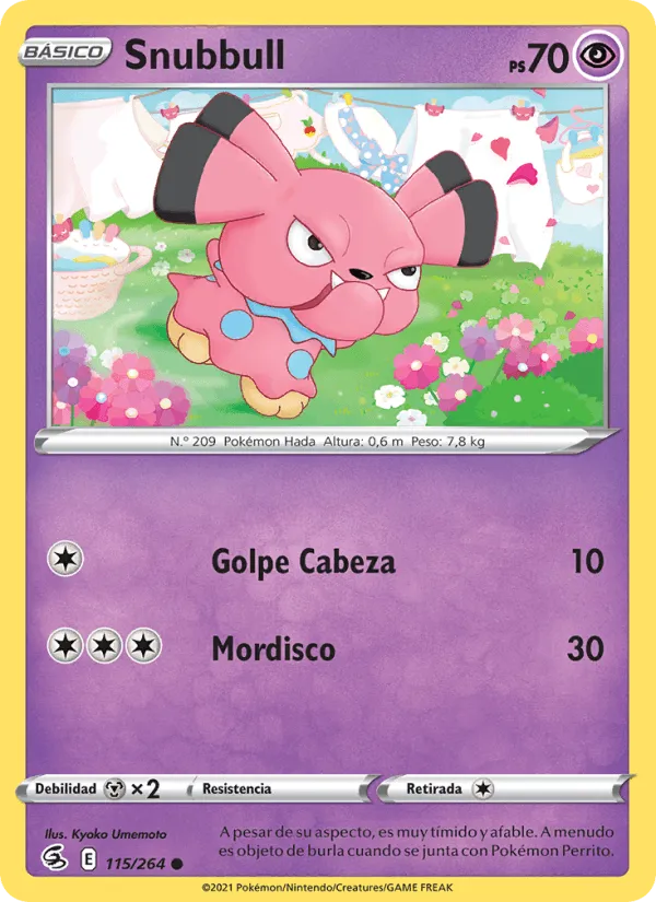 Snubbull · Golpe Fusión 115/264
