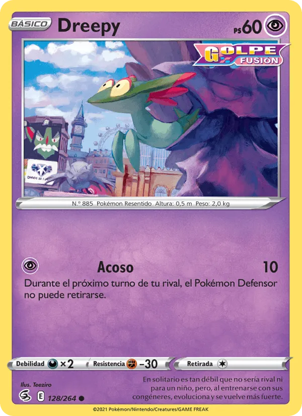 Dreepy · Golpe Fusión 128/264