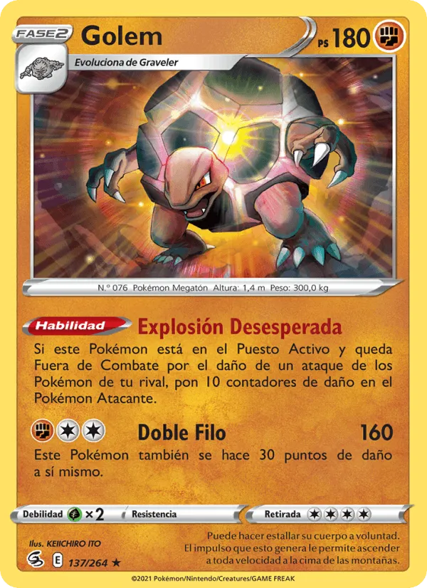 Golem · Golpe Fusión 137/264