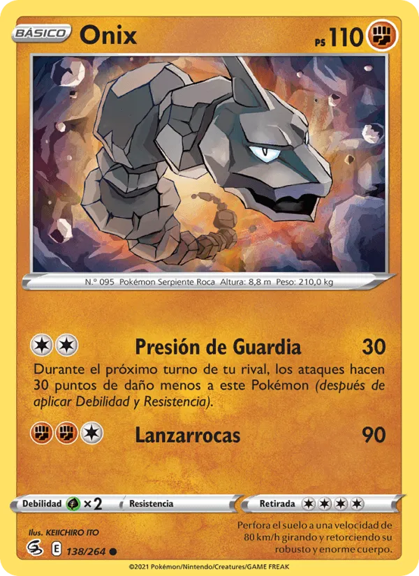 Onix · Golpe Fusión 138/264