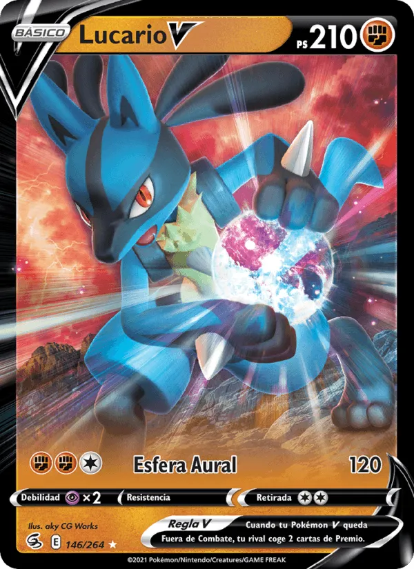 Lucario V · Golpe Fusión 146/264