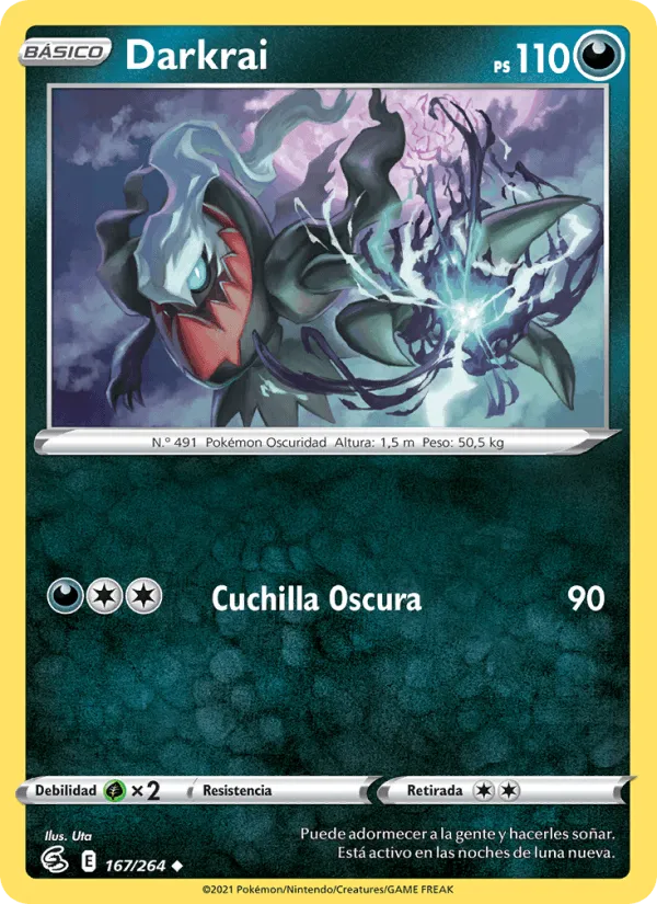 Darkrai · Golpe Fusión 167/264