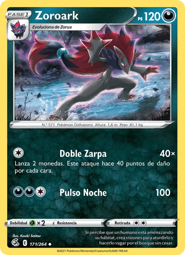 Zoroark · Golpe Fusión 171/264