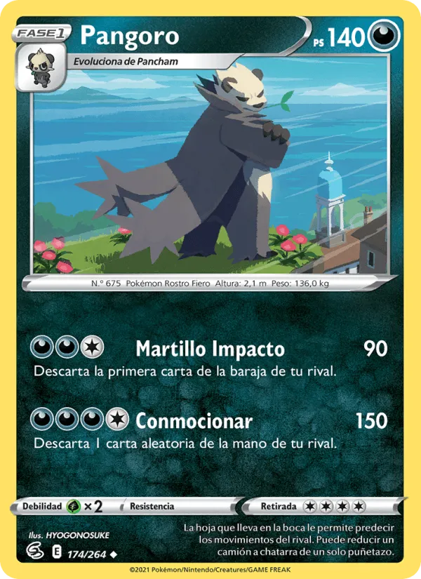 Pangoro · Golpe Fusión 174/264