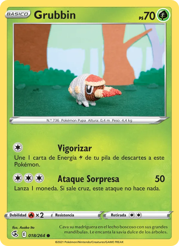 Grubbin · Golpe Fusión 18/264