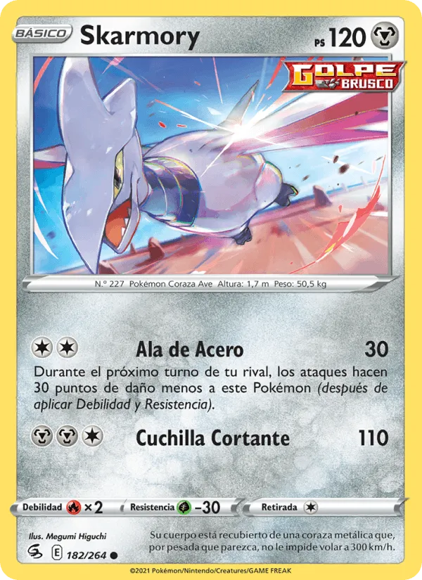 Skarmory · Golpe Fusión 182/264
