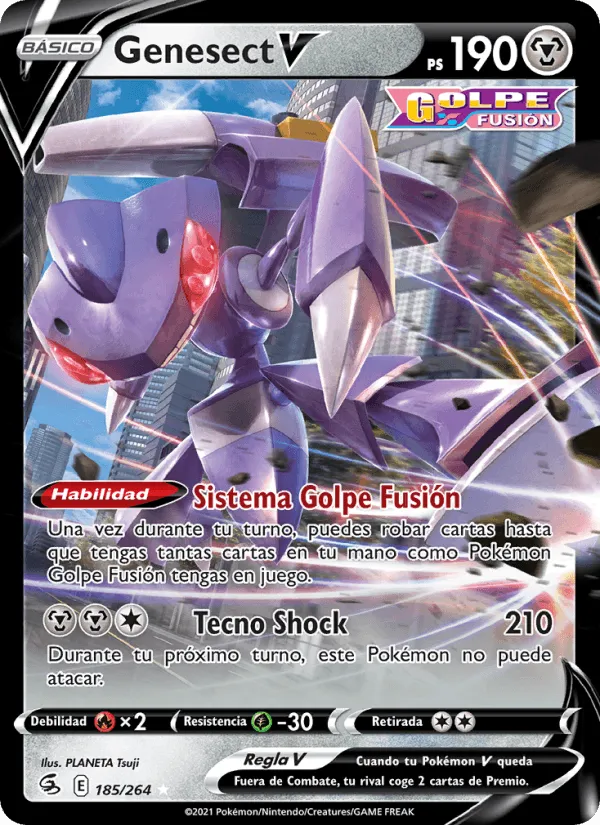 Genesect V · Golpe Fusión 185/264