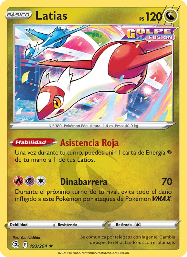 Latias · Golpe Fusión 193/264